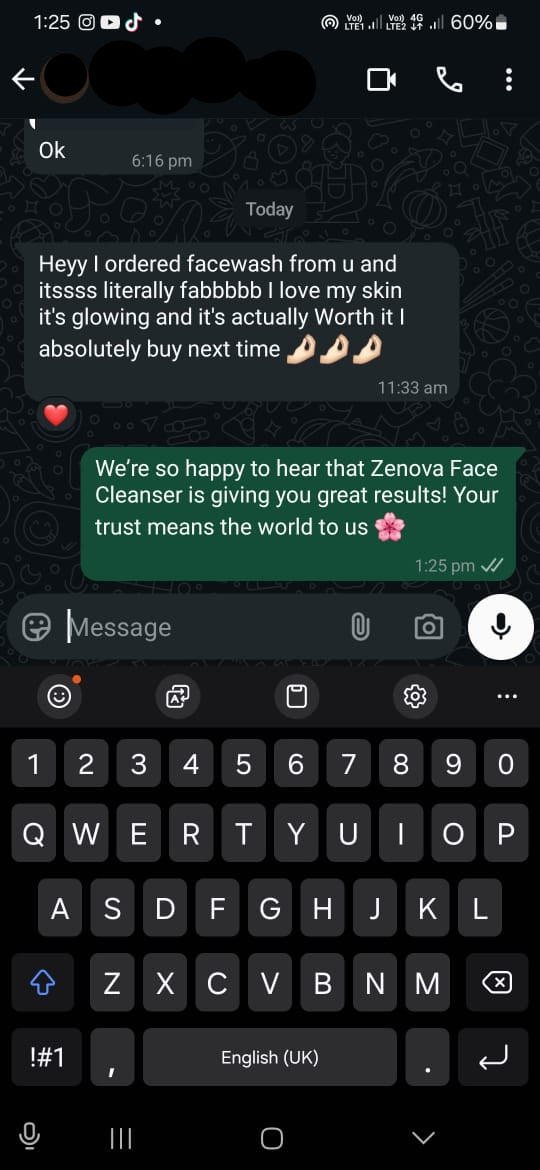 Zenova Face Cleanser