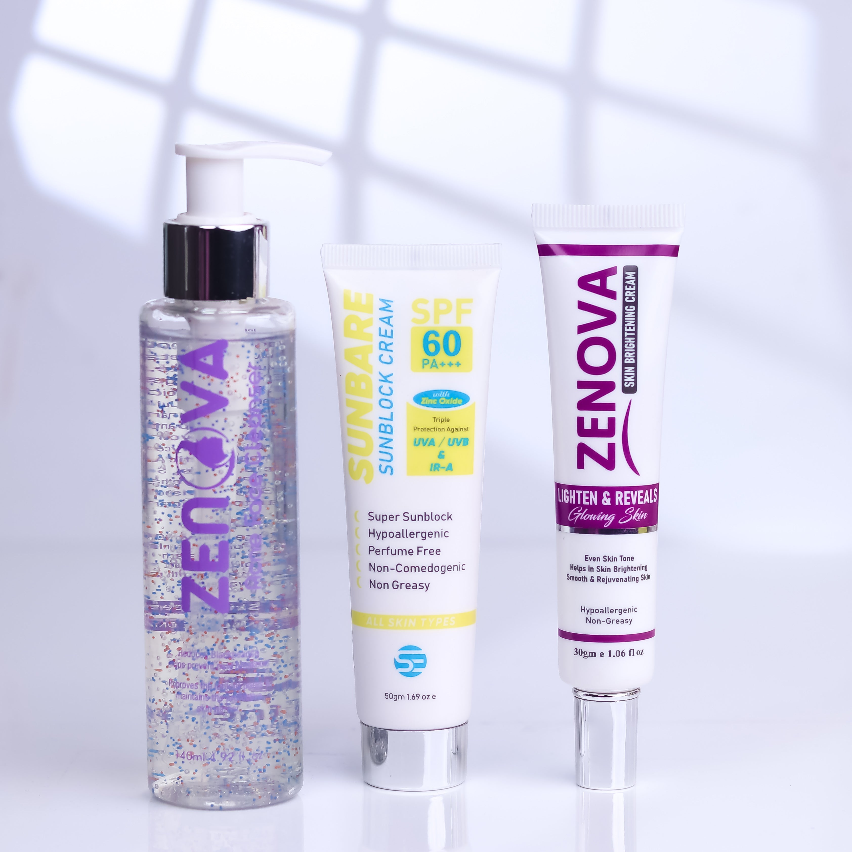 Zenova acne control and glow kit